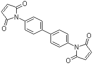 4,4'-Bis(maleimido)-1,1'-biphenyl molecular structure (CAS 3278-30-6)