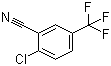 2-Chloro-5-trifluoromethylbenzonitrile molecular structure (CAS 328-87-0)