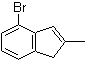 4-溴-2-甲基-1H-茚分子结构 (CAS 328085-65-0)
