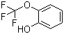 2-(三氟甲氧基)苯酚分子结构 (CAS 32858-93-8)