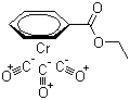 (Benzoic acid)chromium tricarbonyl ethyl ester molecular structure (CAS 32874-26-3)