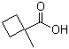 1-甲基环丁烷羧酸分子结构 (CAS 32936-76-8)