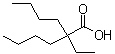 2-Butyl-2-ethylhexanoic acid molecular structure (CAS 32970-62-0)