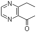 2-乙酰基-3-乙基吡嗪分子结构 (CAS 32974-92-8)