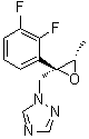 1-[[(2R,3S)-2-(2,3-Difluorophenyl)-3-methyloxiranyl]methyl]-1H-1,2,4-triazole molecular structure (CAS 329744-69-6)