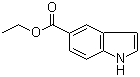 Ethyl indole-5-carboxylate molecular structure (CAS 32996-16-0)