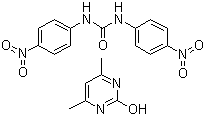 尼卡巴嗪分子结构 (CAS 330-95-0)