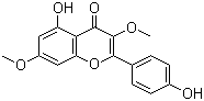 structure of CAS# 3301-49-3, Kumatakenin