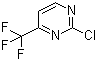structure of CAS# 33034-67-2, 2-Chloro-4-(trifluoromethyl)pyrimidine