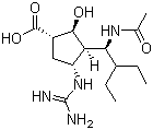 Peramivir molecular structure (CAS 330600-85-6)