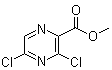 Methyl 3,5-dichloropyrazine-2-carboxylate molecular structure (CAS 330786-09-9)