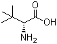 结构式 CAS# 33105-81-6, DL-叔亮氨酸; 叔丁基甘氨酸