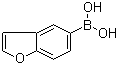 structure of CAS# 331834-13-0, Benzo[b]furan-5-boronic acid;Benzofuran-5-boronic acid