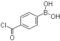 4-Chlorocarbonylphenylboronic acid molecular structure (CAS 332154-57-1)