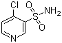 4-氯吡啶-3-磺酰胺分子结构 (CAS 33263-43-3)