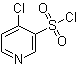 4-氯-3-吡啶磺酰氯分子结构 (CAS 33263-44-4)