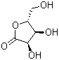 核糖酸-1,4-内酯分子结构 (CAS 3327-63-7)