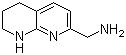 5,6,7,8-Tetrahydro-1,8-naphthyridine-2-methanamine molecular structure (CAS 332883-10-0)