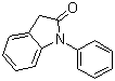 structure of CAS# 3335-98-6, 1-Phenyloxindole;N-Phenyloxindole; 1-Phenyl-1,3-dihydro-2H-indol-2-one