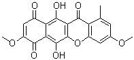 Bikaverin molecular structure (CAS 33390-21-5)