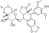 Etoposide molecular structure (CAS 33419-42-0)