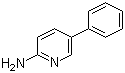结构式 CAS# 33421-40-8, 5-苯基-2-吡啶胺