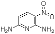 structure of CAS# 3346-63-2, 2,6-Diamino-3-nitropyridine;3-Nitro-2,6-pyridinediamine