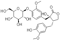 (-)-Nortracheloside molecular structure (CAS 33464-78-7)
