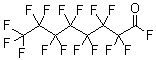 全氟辛酰氟分子结构 (CAS 335-66-0)