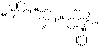 Acid Blue 113 molecular structure (CAS 3351-05-1)