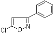 5-Chloro-3-phenylisoxazole molecular structure (CAS 3356-89-6)