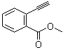 structure of CAS# 33577-99-0, 2-Ethynylbenzoic acid methyl ester;Methyl o-ethynylbenzoate; NSC 649436; o-Methoxycarbonylphenylacetylene