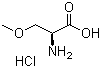 (S)-2-Amino-3-methoxypropionic acid hydrochloride molecular structure (CAS 336100-47-1)