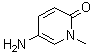 structure of CAS# 33630-96-5, 5-Amino-1-methyl-1H-pyridin-2-one;5-Amino-1-methylpyridin-2(1H)-one; 5-Amino-N-methyl-2-pyridone