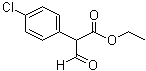 4-Chloro-alpha-formylbenzeneacetic acid ethyl ester molecular structure (CAS 33691-09-7)