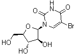 1-beta-D-Arabinofuranosyl-5-bromouracil molecular structure (CAS 3370-69-2)