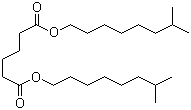 结构式 CAS# 33703-08-1, 己二酸二异壬酯
