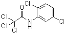 2,2,2,2',5'-Pentachloroacetanilide molecular structure (CAS 33715-64-9)