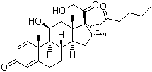 地塞米松戊酸酯分子结构 (CAS 33755-46-3)