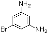 5-溴-1,3-苯二胺分子结构 (CAS 33786-90-2)