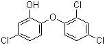 三氯生分子结构 (CAS 3380-34-5)