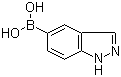 1H-Indazole-5-boronic acid molecular structure (CAS 338454-14-1)