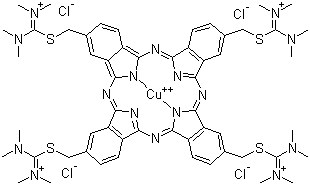 结构式 CAS# 33864-99-2, 阿尔新蓝 8GX; 阿利新蓝 8GX