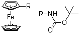 [[(1,1-Dimethylethoxy)carbonyl]amino]ferrocene molecular structure (CAS 339195-19-6)