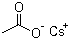 Cesium acetate molecular structure (CAS 3396-11-0)