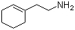 structure of CAS# 3399-73-3, 2-(1-Cyclohexenyl)ethylamine;1-Cyclohexene-1-ethanamine; 2-(Cyclohex-1-en-1-yl)ethanamine
