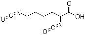 (S)-2,6-Diisocyanatohexanoic acid molecular structure (CAS 34050-00-5)