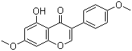 4',7-Dimethoxy-5-hydroxyisoflavone molecular structure (CAS 34086-51-6)