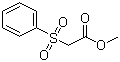 structure of CAS# 34097-60-4, Methyl phenylsulfonylacetate;Methyl benzenesulfonylacetate