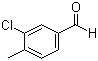 3-氯-4-甲基苯甲醛分子结构 (CAS 3411-03-8)